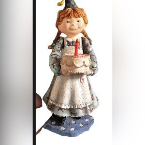 Vintage Special Friends Birthday Girl Figurine Sherri Buck Baldwin 1st Ed 1999